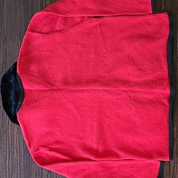 Vtg Crystal-Kobe Red Cardigan Button-up Sweater Black Scottish Terriers Wmns XL - Picture 11 of 13